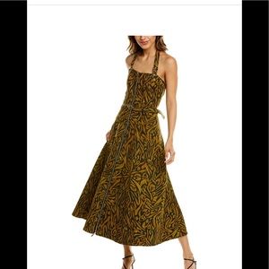 NICHOLAS Brown and Black Maxi Dress